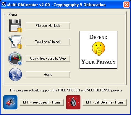 MultiObfuscator Cryptography & Obfuscation 2.00 full